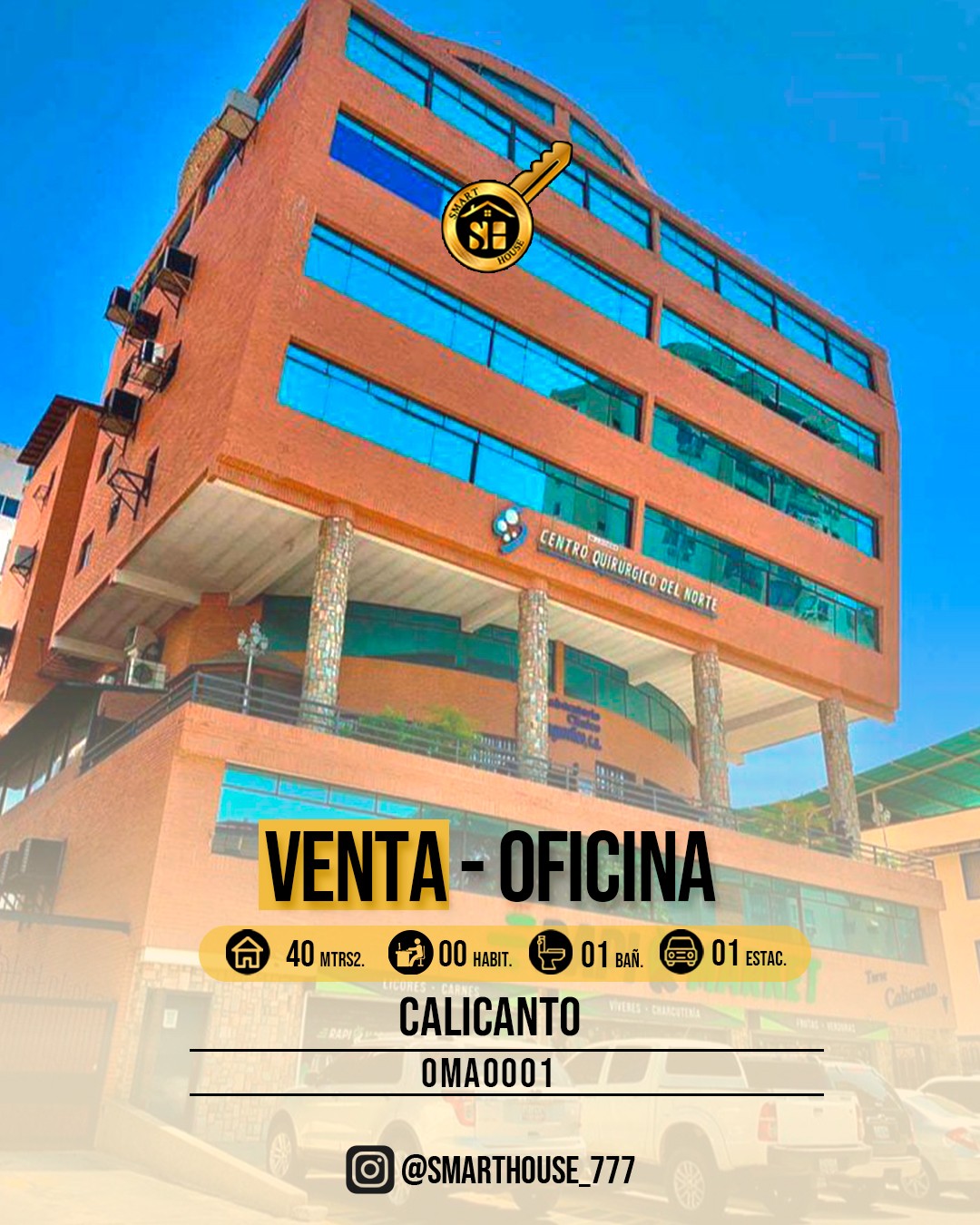 VENTA DE OFICINA EN CALICANTO